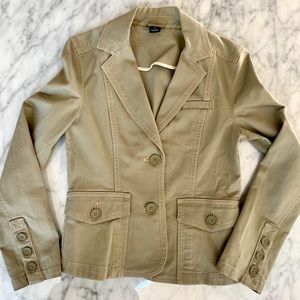Y2K GAP OLIVE GREEN JACKET BLAZER